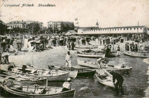 Ahlbeck Ostseebad Strandleben