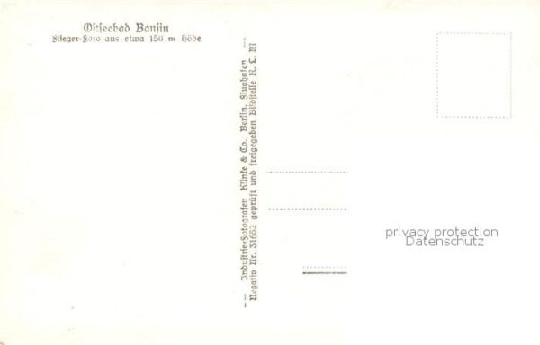 Bansin Ostseebad Fliegeraufnahme – Bild 2