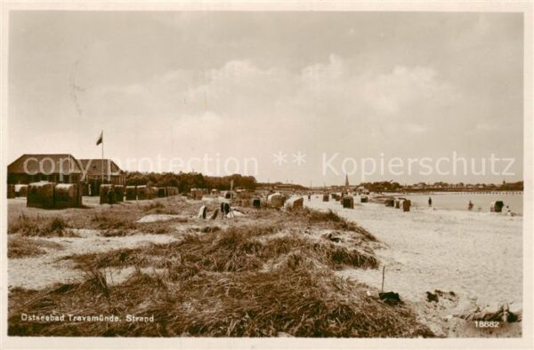Travemuende Ostseebad Strand