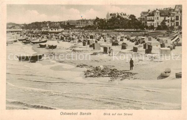Bansin Ostseebad Strandpartie