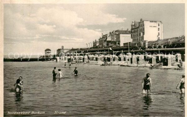 Borkum Nordseeheilbad Strand