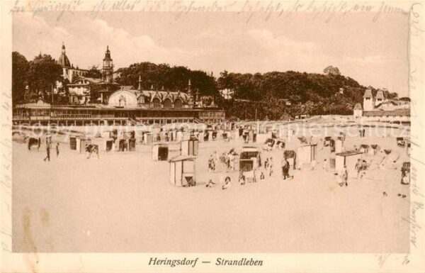 Heringsdorf  Ostseebad Usedom Strandleben