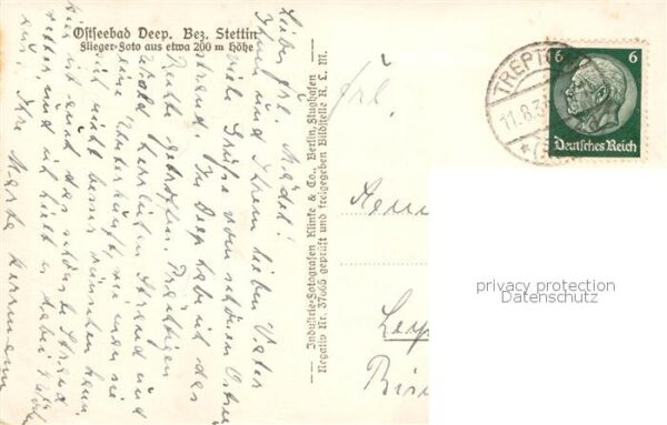 Deep  Mrzezyno Ostseebad PL Fliegeraufnahme – Bild 2