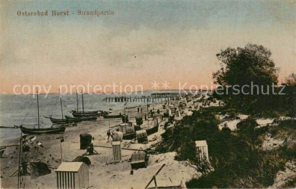 Horst  Ostsee Niechorze Strandpartie
