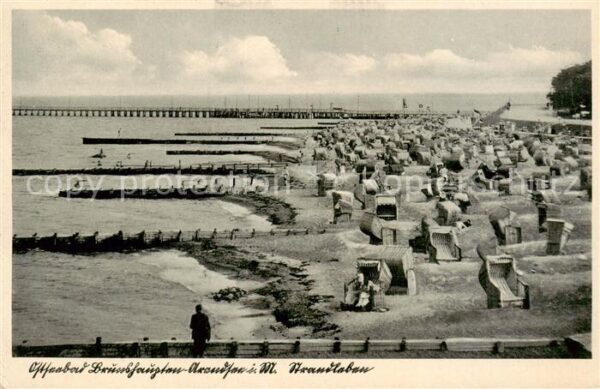 Brunshaupten Kuehlungsborn Ostseebad Strandleben