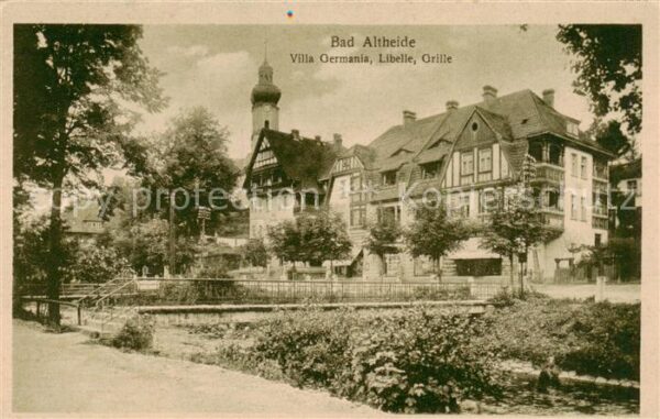 Bad Altheide Polanica-Zdrój Villa Germania Libelle Grille