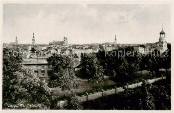 Lissa Elbe Lysa nad Labem CZ Wartheland Panorama