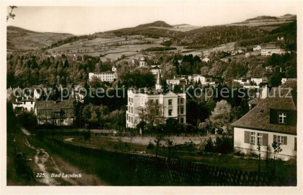 Bad Landeck Schlesien PL Panorama