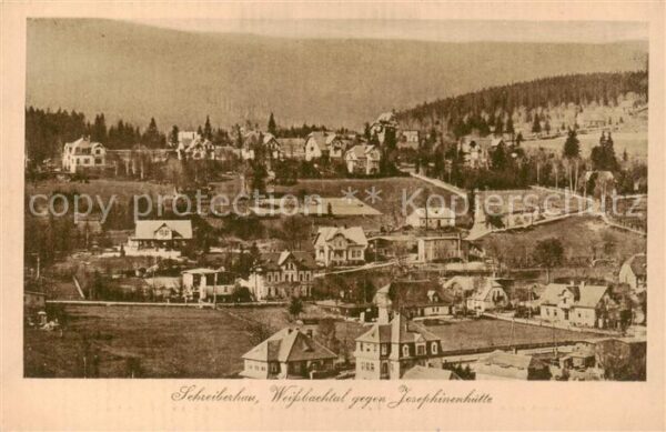 Schreiberhau Szklarska Poreba Riesengebirge PL Weissbachtal mit Josephinenhuette