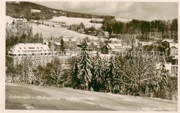 Johannisbad Janske Lazne Boehmen CZ Panorama