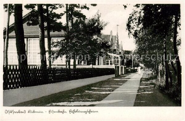 Lubmin Ostseebad Eisenbahn Erholungsheim