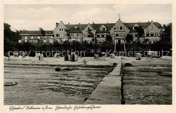 Lubmin Ostseebad Eisenbahn Erholungsheim