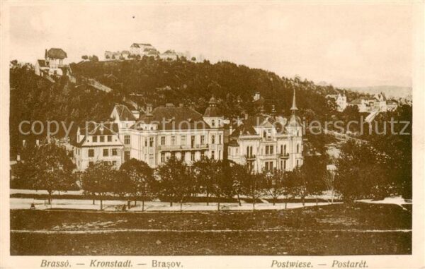Brasso Brasov Kronstadt RO Postwiese