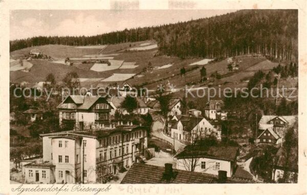 Agnetendorf  Jagniatkow Jelenia Gora Riesengebirge PL Panorama