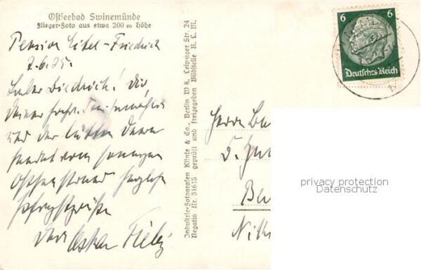Swinemuende Swinoujscie Fliegeraufnahme – Bild 2