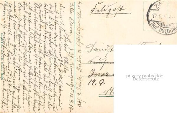 Zinnowitz Ostseebad Auf der Bruecke Feldpost – Bild 2