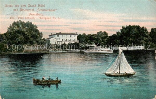 Strausberg Brandenburg Grand Hotel und Restaurant Schuetzenhaus