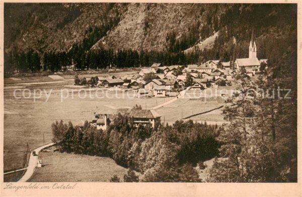 Laengenfeld Oetztal Panorama