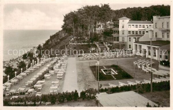 Sellin  Ruegen Hotel Terrasse