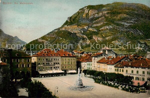 Bozen Bolzano Suedtirol IT Am Waltherplatz