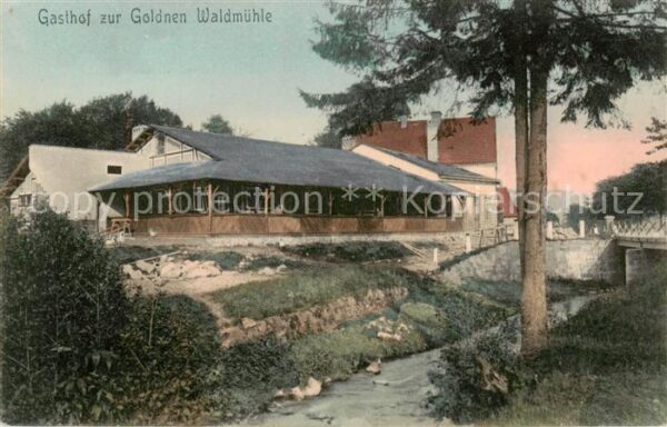 Gruenhartau Zielenice PL Gasthof zur Goldnen Waldmuehle