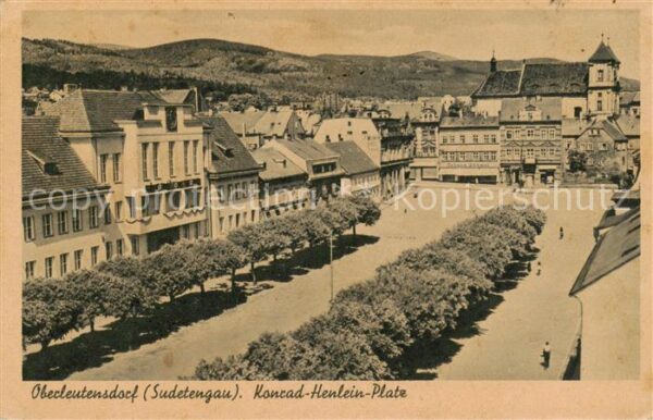 Oberleutensdorf Litvinov CZ Konrad Henlein Platz