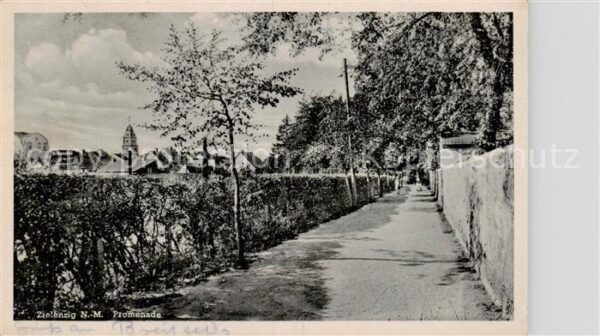 Zielenzig Sulecin Ostbrandenburg PL Promenade