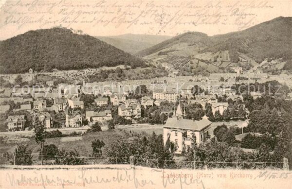 Lauterberg Bad Blick vom Kirchberg