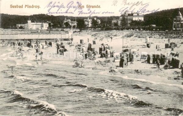 Misdroy Ostseebad Miedzyzdroje PL Strandpartie