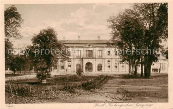 Gera Fuerstl Kuechengarten Eingang