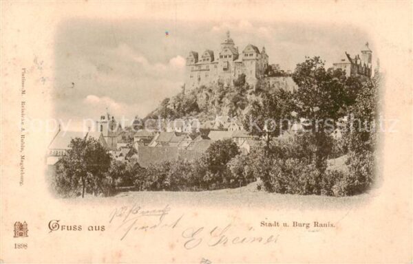 Ranis Stadt und Burg