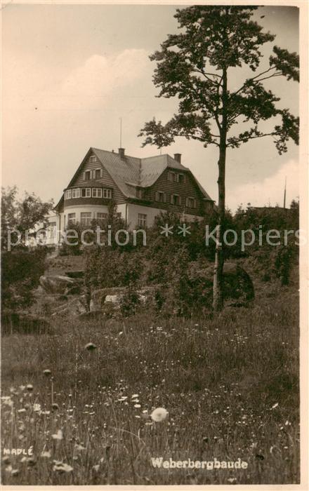 Isergebirge Jizerske Hory CZ Weberbergbaude