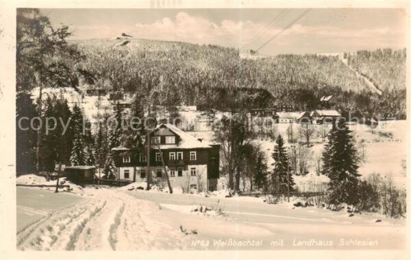Weissbachtal Szklarska Poreba Riesengebirge PL mit Landhaus Schlesien