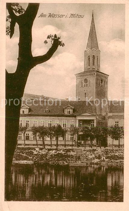 Mitau Jelgava Latvia Am Wasser