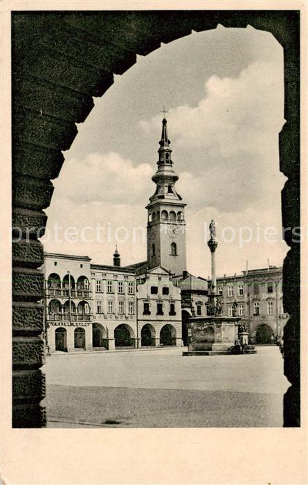 Neu-Titschein Novy Jicin CZ Masarykplatz