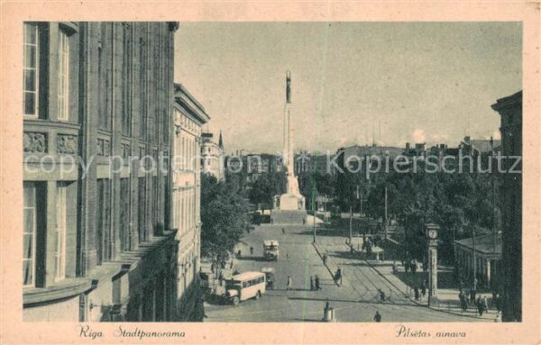 Riga Latvia Stadtpanorama