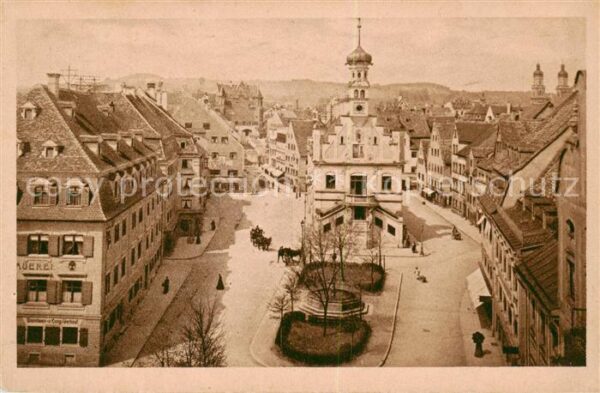 Kempten Allgaeu Rathausplatz