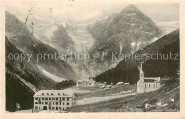 Trafoi Stilfs Suedtirol IT Trafoital mit Hotel zur schoenen Aussicht