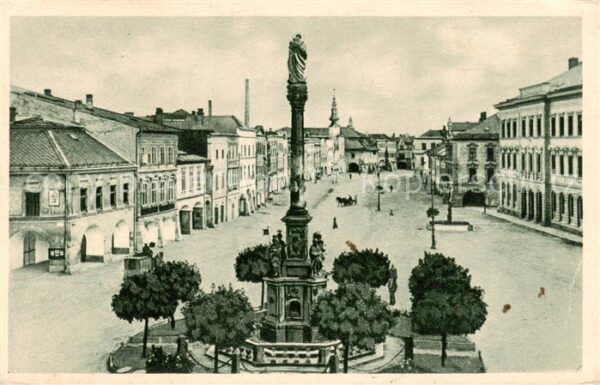 Zwittau Svitavsko CZ Stadtplatz