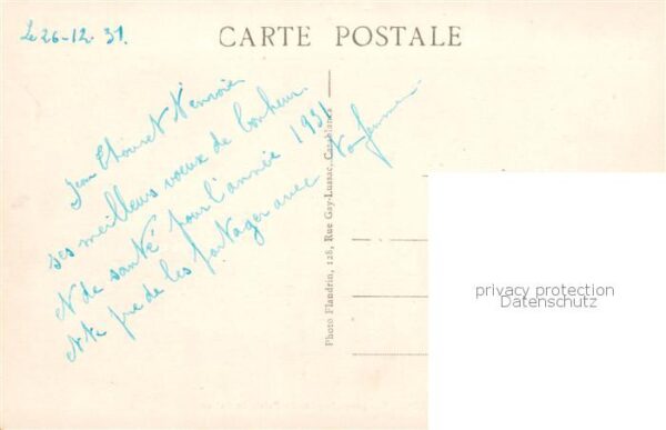 Casablanca Vue generale prise du Palais du Sultan – Bild 2