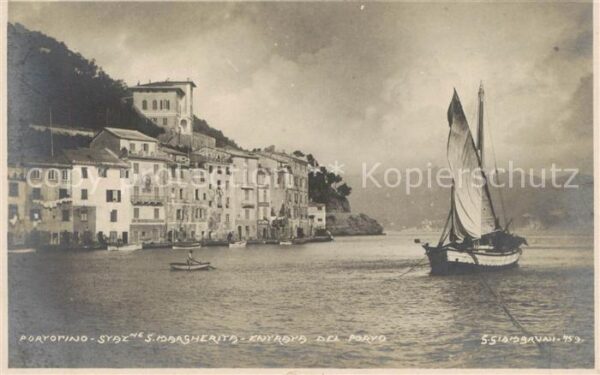 Portofino Liguria IT Stazne S Martherita Entrata del Porto