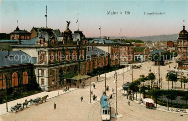 Mainz  Rhein Hauptbahnhof