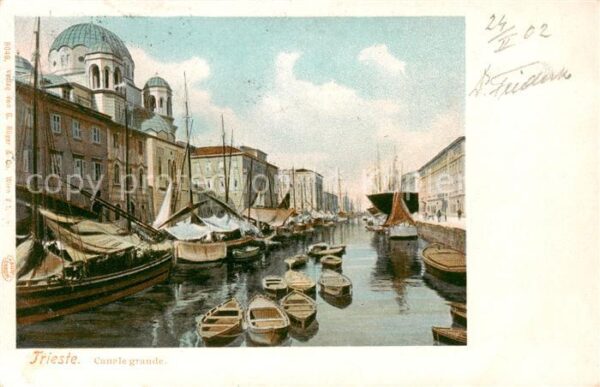 Trieste Triest IT Canale grande