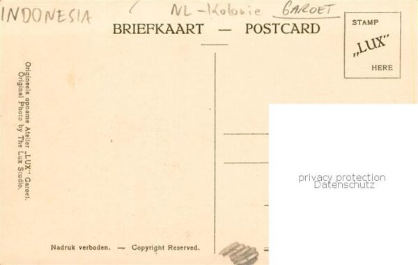 Garoet Indonesia Tji Manoek – Bild 2