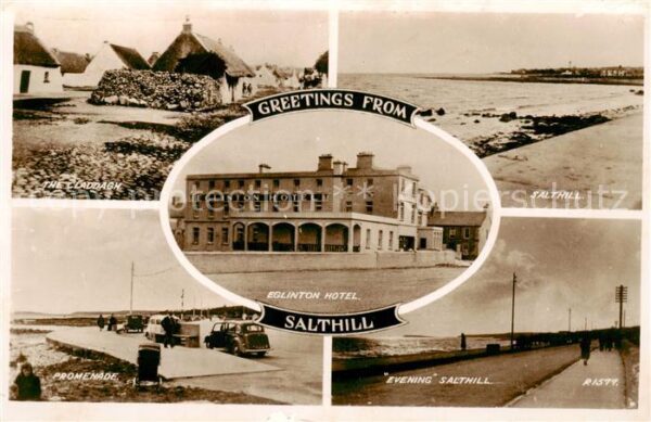 Salthill UK The Claddag Eglington Hotel Salthill Promenade Evening