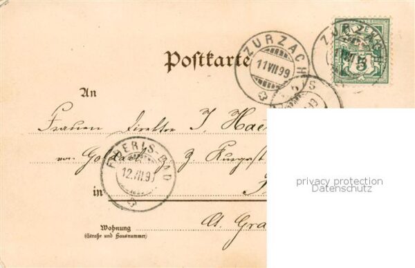 Kuenstlerkarte A. Ziek Nr 1513 Maerchen – Bild 2