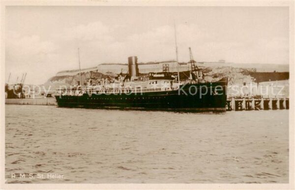 Dampfer Oceanliner RMS St.Helier