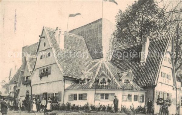 Exposition Universelle Bruxelles 1910 Alt Duesseldorf