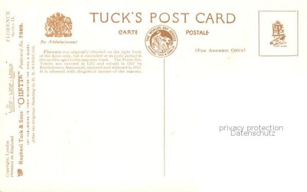 Verlag Tucks Oilette Serie Firenze – Bild 2