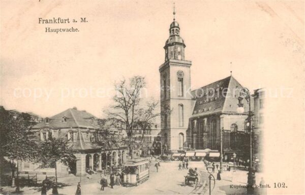 Strassenbahn Frankfurt a.M. Hauptwache